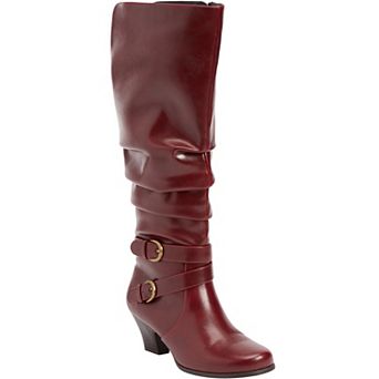 Comfortview Women's The Cleo Tall Wide Calf Boot