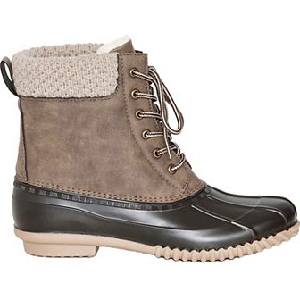 Avenue Women's Wide Width Lexi Sweater Trim Weather Boot