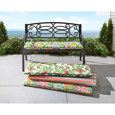 BrylaneHome Bh Outdoor Performance Bench Cushion