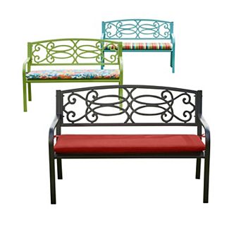 BrylaneHome Bh Outdoor Performance Bench Cushion