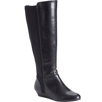 Comfortview Women's (Wide Widths Available) The Claudette Tall Wide Calf Boot
