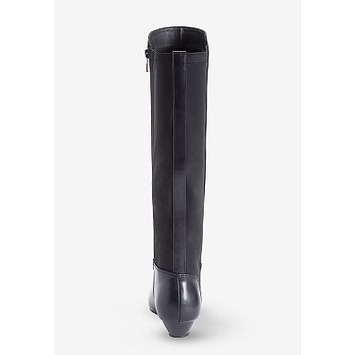 Comfortview Women's (Wide Widths Available) The Claudette Tall Wide Calf Boot