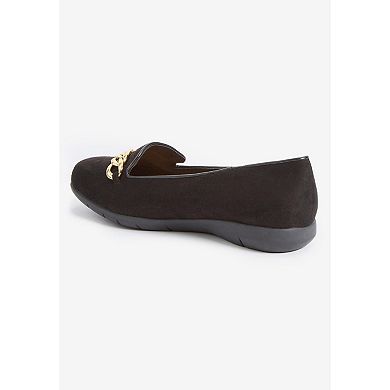 Comfortview Women's The Thayer Slip On Flat