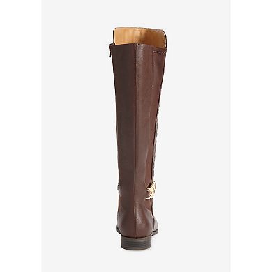 Comfortview Women's The Viona Tall Wide Calf Boot