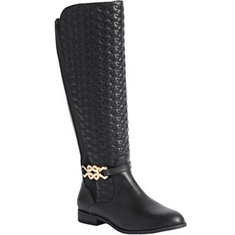 Comfortview Women's The Viona Tall Wide Calf Boot