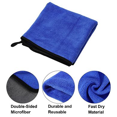 1 pcs Car Drying Towel Extra Large Car Cleaning Detailing Absorbent Car Drying Cloth 19.69"x39.39"