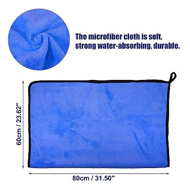 Car Drying Towel Large Car Cleaning Detailing Absorbent Colossal Car Drying Cloth 31.50"x23.62"