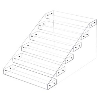 6 tier Spice Rack Organizer,for Kitchen Countertop, Pantry, Cupboard, 12.4" x 17.91" x 9.45"