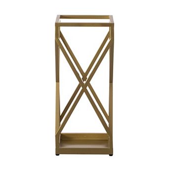 Decorative X Design Umbrella Holder Stand for Indoor and Outdoor
