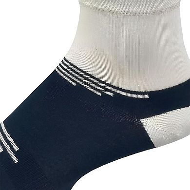 W&H Men's Ankle High Moisture-Wicking Performance Golf Socks