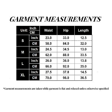 Women's High Waist Ribbed Workout Shorts with Adjustable Side Ties