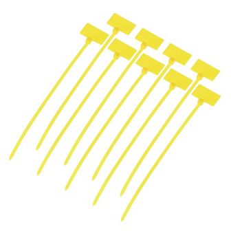 250 pc Marker Cable Zip Ties, 6 Inch Self-Locking Nylon Labels Zip Tie Wraps 3/16"