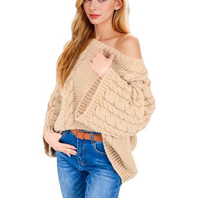 ニット/セーター Juemi Back tape Bell-sleeve Knit Amazon.com: Imily Bela Girls Bell Sleeve V Neck Knit Sweaters Kids