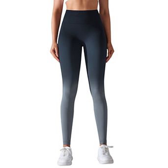 Women's High-Waisted Gradient Leggings Seamless Pants Compression Tights