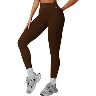 Women's High Waist Seamless Leggings with Contoured Panels for Comfortable Stretch Fit