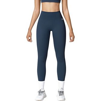 Women's High Waist Seamless Active Leggings with Elastic Waistband and Comfortable Stretch Fabric