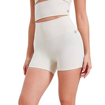 Women's High-Waisted Active Biker Shorts with Seamless Design