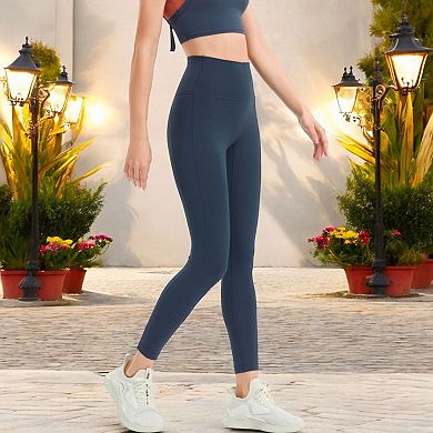 Women's High Waist Seamless Full-Length Leggings with Stretchy Comfort Fit
