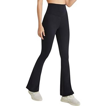 Women's High Waist Flare Leggings with Comfortable Stretch Fit