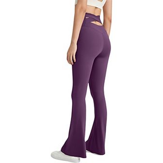 Women's High Waist Flare Leggings with Comfortable Stretch Fit