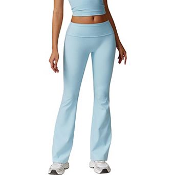 Women's Flared High Waist Yoga Pants for Activewear and Everyday Comfort