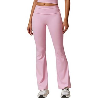 Women's Flared High Waist Yoga Pants for Activewear and Everyday Comfort