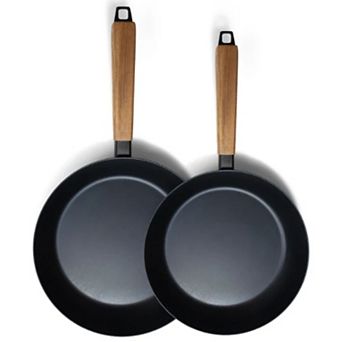 Alva Forest 2 pc Carbon Steel Frying Pan Set - 8" & 11"