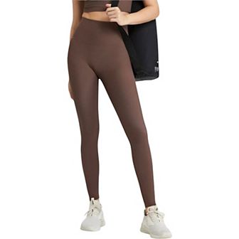 Women's High Waist Seamless Leggings with Stretchy Compression Fit