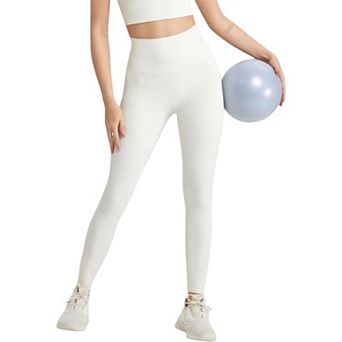 Women's High Waist Seamless Leggings with Stretchy Compression Fit