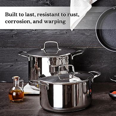 Alva Maestro 5pc Stainless Steel Cookware Set - Non-Toxic, Oven & Dishwasher Safe