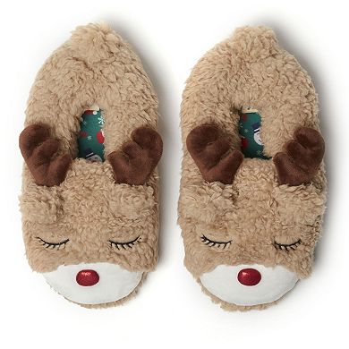 Dearfoams Critter Women's Closed Back Slippers