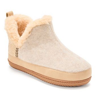 Dearfoams Felted And Plaid Women's Boot Slippers