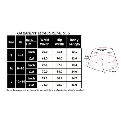 Women's Athletic Running Shorts Active Yoga Gym Sport Shorts