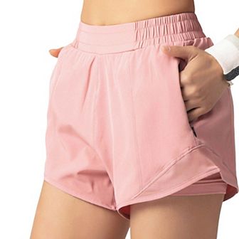 Women's Athletic Running Shorts Active Yoga Gym Sport Shorts