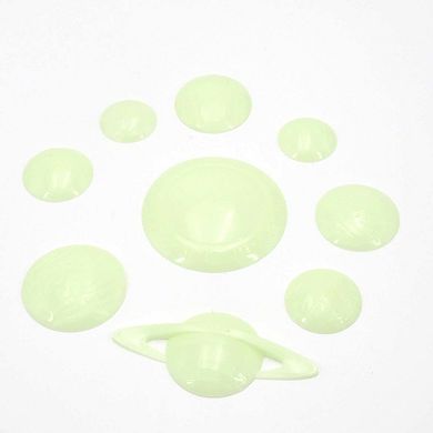 4M: Glow 3D Solar System Stick-On Glow-in-Dark Ceiling Kids Room Decor Set