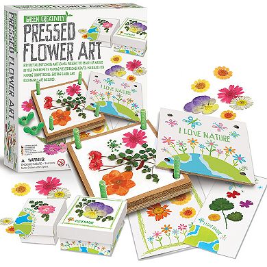 4M: Green Creativity Pressed Flower Art DIY Nature Crafts