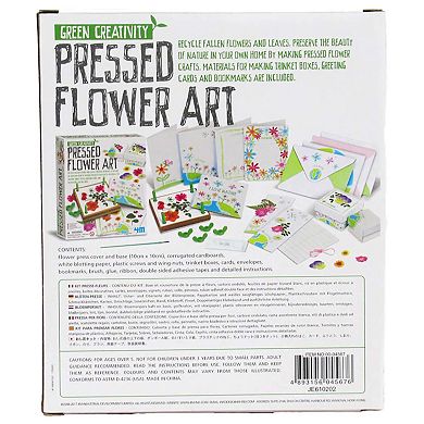 4M: Green Creativity Pressed Flower Art DIY Nature Crafts