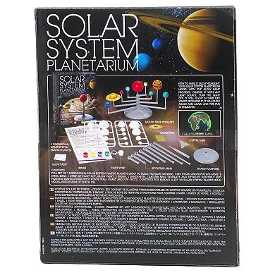 4M: Solar System Planetarium Build 11.8" Glow-in-the-Dark Model