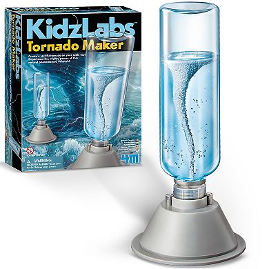 4M: KidzLabs Tornado Maker DIY Battery-Powered Water Tornado