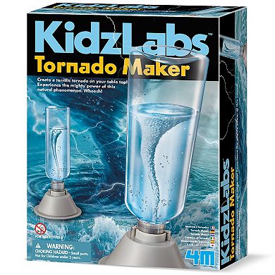 4M: KidzLabs Tornado Maker DIY Battery-Powered Water Tornado