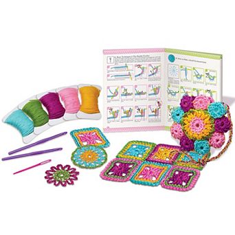 4M: Easy-To-Do Crochet Kit DIY Three Yarn Crafts Projects
