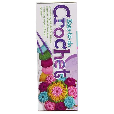 4M: Easy-To-Do Crochet Kit DIY Three Yarn Crafts Projects