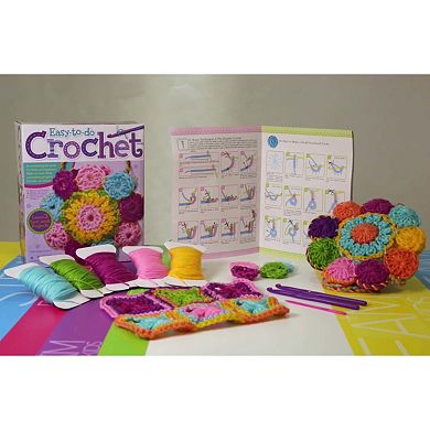 4M: Easy-To-Do Crochet Kit DIY Three Yarn Crafts Projects