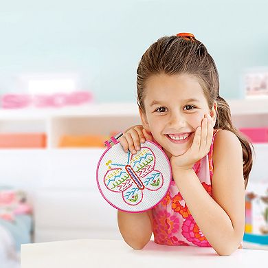 4M: Easy-To-Do Embroidery Kit Learn 10 Skills All-In-1 DIY Craft Set