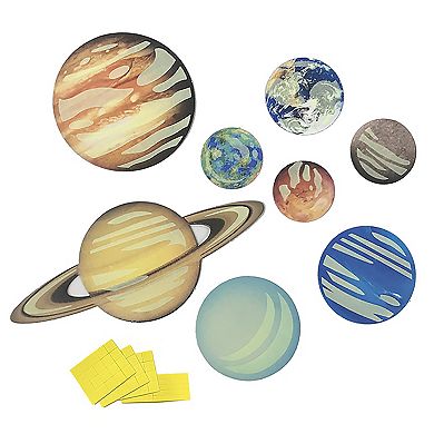 4M: Glow Planets & Supernova 100 Glow-in-Dark Stick-Ons Wall & Ceiling Decor