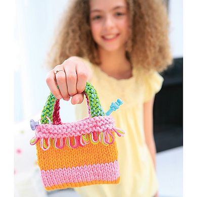 4M: Easy-To-Do Knitting Kit Learn 2 Yarn Projects All-In-1 DIY Set