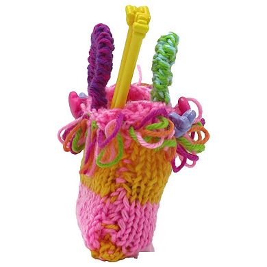 4M: Easy-To-Do Knitting Kit Learn 2 Yarn Projects All-In-1 DIY Set