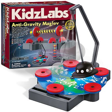 4M: KidzLabs Anti-Gravity Maglev 7 Magnetic Levitation Physics Projects