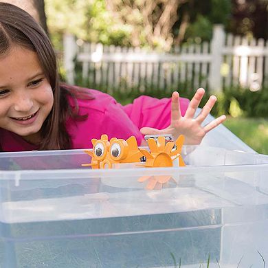 4M: Green Science Aqua Robot DIY Solar & Battery Power Swimming Fish Toy