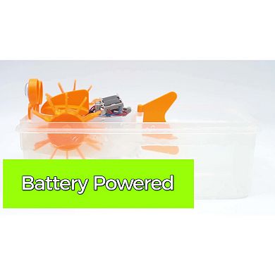 4M: Green Science Aqua Robot DIY Solar & Battery Power Swimming Fish Toy